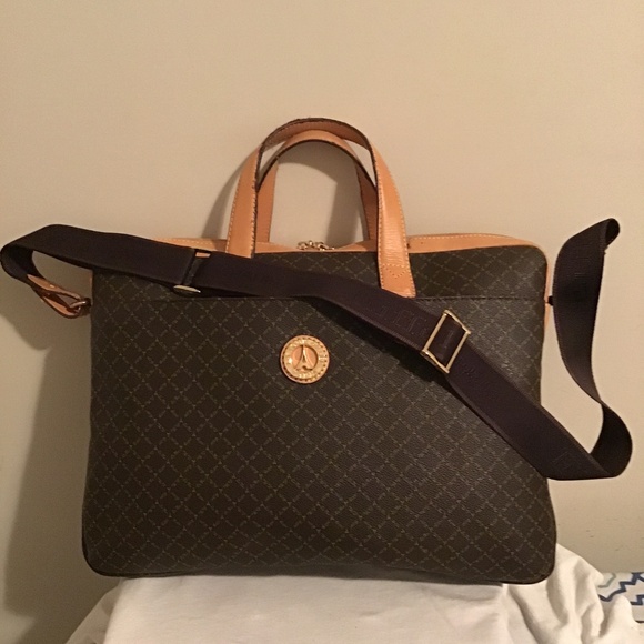 🔥LA TOUR  EIFFEL PARIS, vintage, has wear on leather see pics, gorgeous bag - Picture 1 of 16